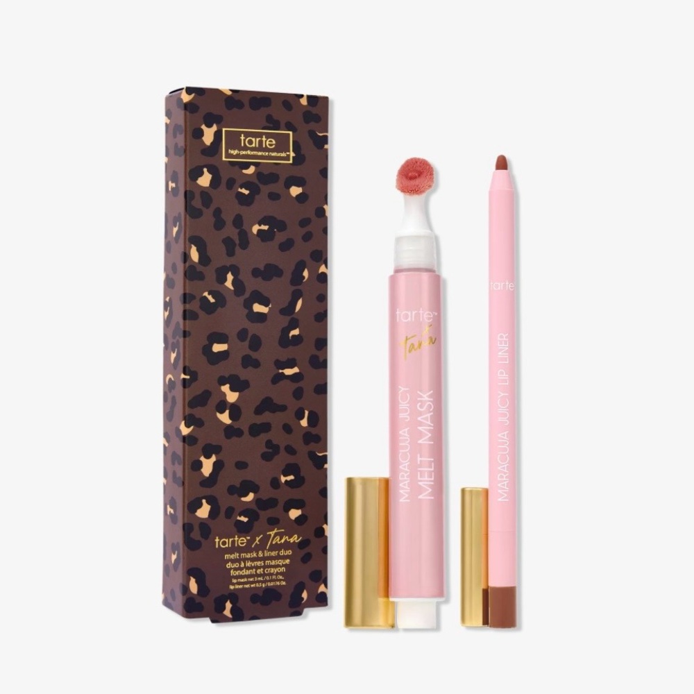 tarte Juicy Melt Lip Mask & Lip Liner Duo - Light Pink